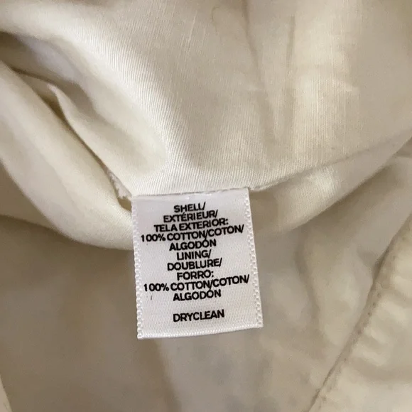 LOFT Women Skirt Lace Cream Color Size 6 - Picture 11 of 11